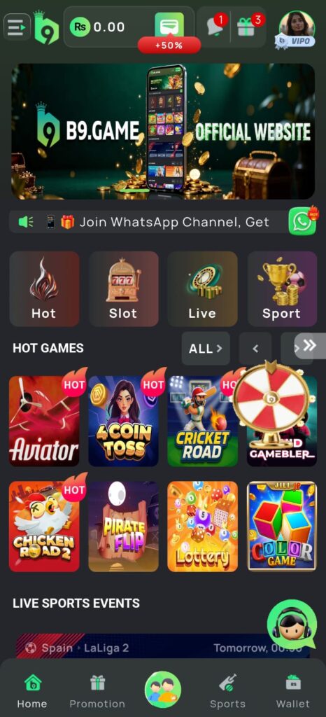 B9 Game Online Earning App