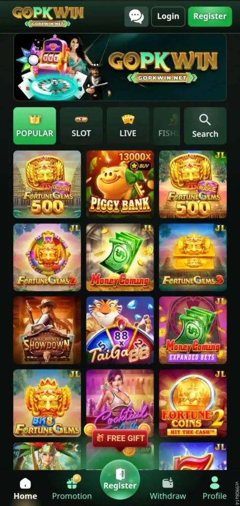 GOPKWIN Game