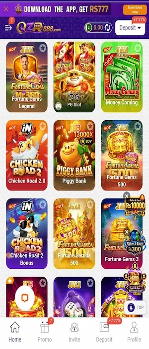 qzr888 game